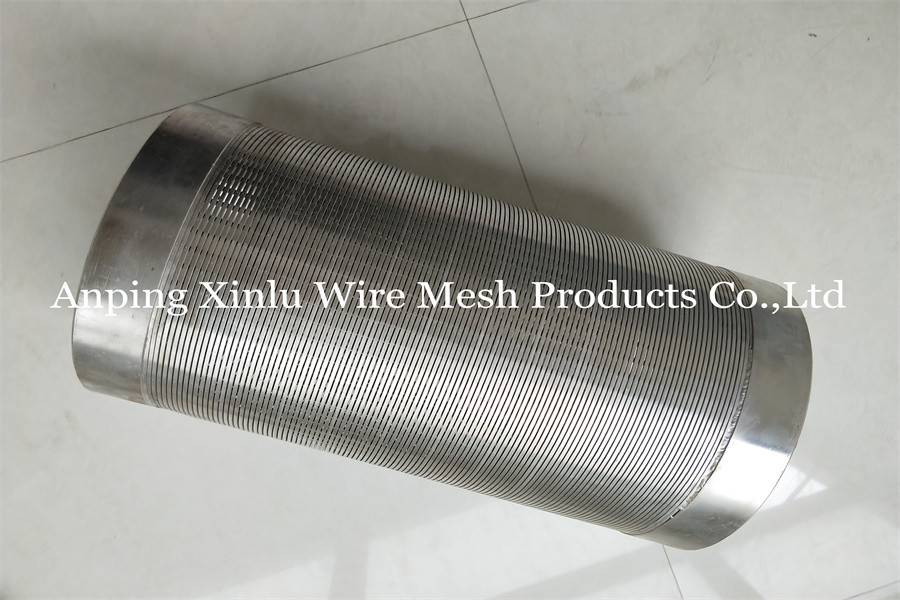 12" Water Well Stainless Steel Filtration Screen Tube Thread End Joint