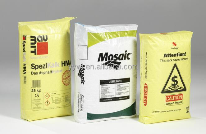 Hot sale Woven Bag Empty Cement Bag PP Valve Bag 25 KG 40 KG 50 KG Cement Sack