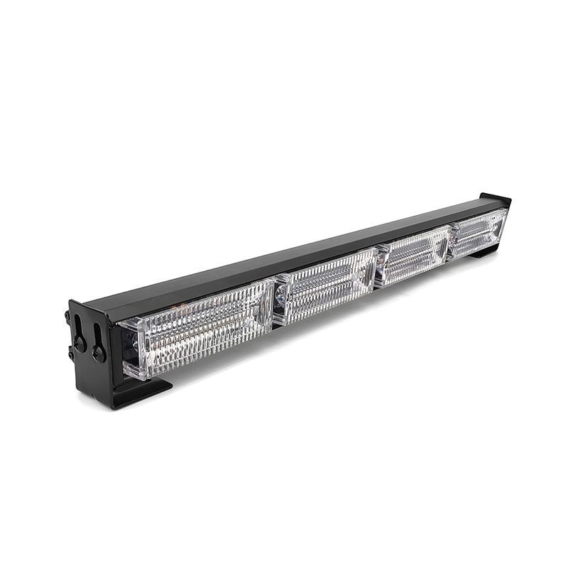 LED Work Light Bar 12V-24V Amber Color Strobe Warning Light for Jeeps Truck ATV Auto Lighting System
