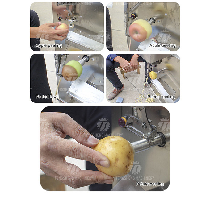 220V Automatic persimmon peeler Persimmon peeler peels apples, potatoes and pears