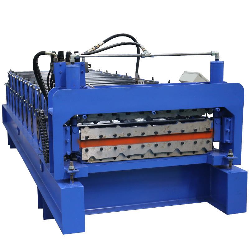 Double layer roll forming machine