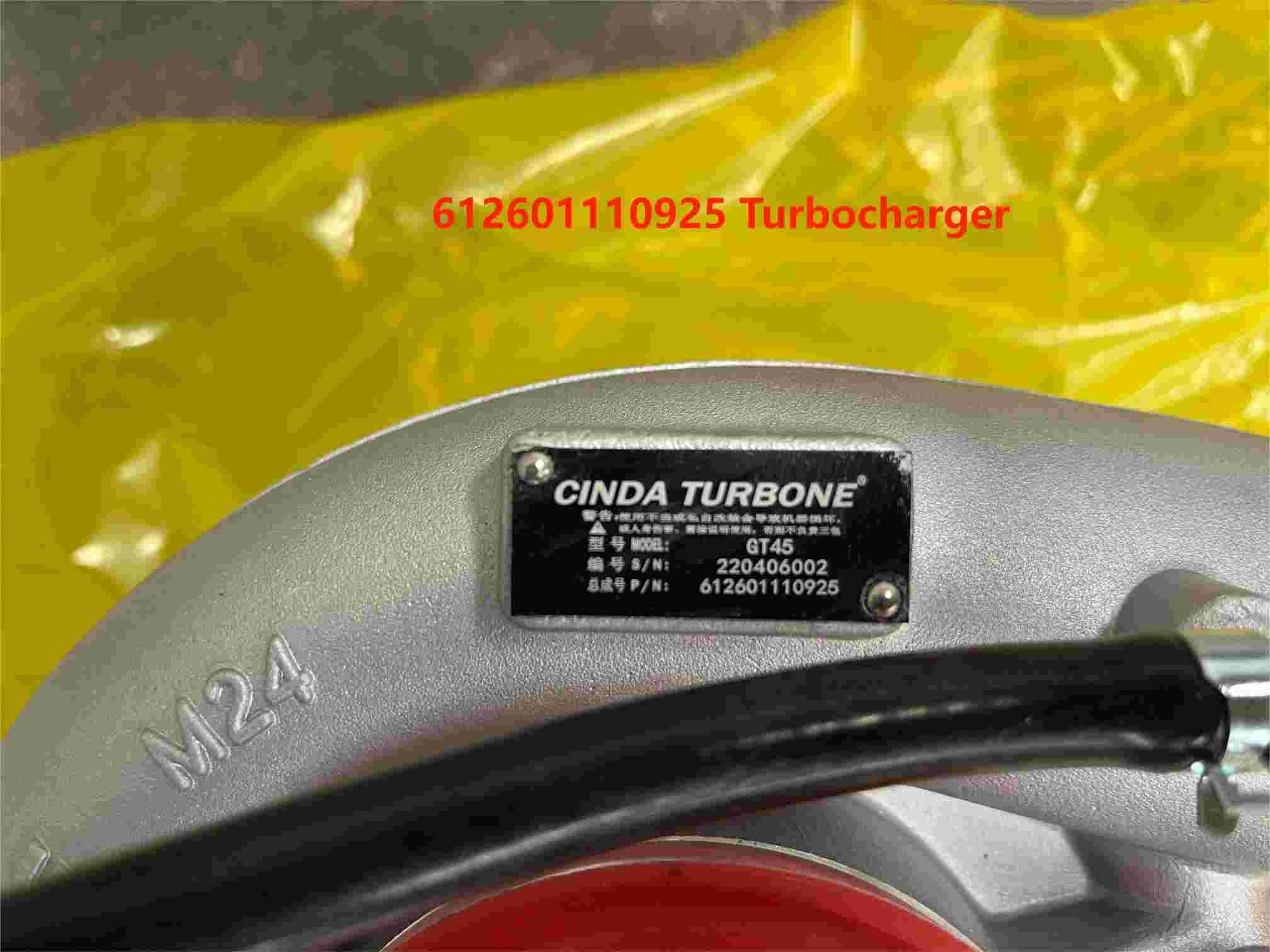 6.4 Powerstroke Turbo 612601110925 Weichai Engine Parts GT45 220406002 Turbocharger