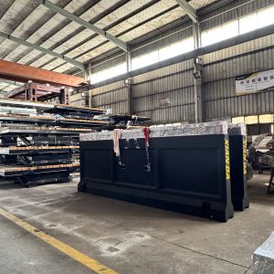 4-Axis CNC Stone Cutter with High Precision Linear Guide and 0-85° Worktable