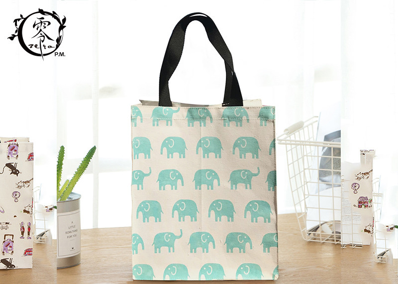 Extra Reinforced Handles Large Reusable Grocery Bag Totes Custom Size Logo For Shopping
