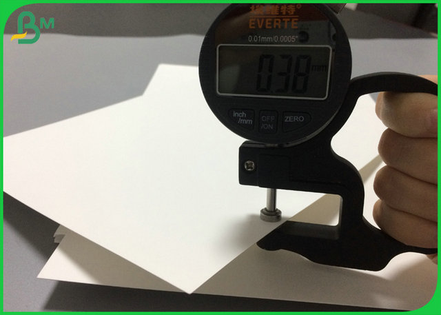 300gsm 350gsm Not torn PET Synthetic paper 30inch by 31inch  in laser printing 