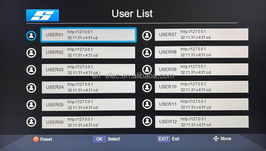 ERI Linux Set Top Box Quad Core GX67 1080p H.265 IPTV
