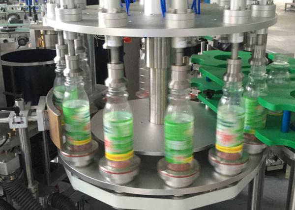 8 KW Automatic Hot Melt Glue Wine Bottle, pet bottle Labeling Machine, Label