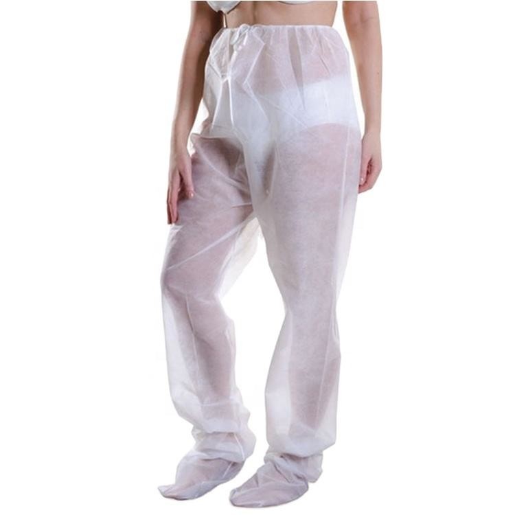 Disposable Nonwoven Kimono Men & Women Bathrobe Kimonos Spa Hairdressing Waterproof Disposable Bathrobes
