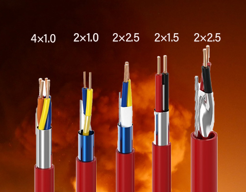 1.5mm Enhanced Fire Performance Cable with Bare Copper Wire Core and PVC Insulation