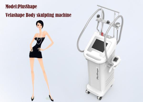 Ultrasonic Cavitation Body Vacuum Slimming Machine 25m3/H Output Improves Skin
