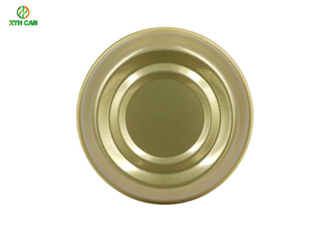 0.19mm FDA CMYK Printing Food Aluminium Boxes With Lid