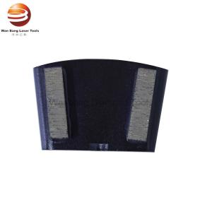 China Heat Treated Two Segment Diamond Trapezoid Grinding Shoes on sale