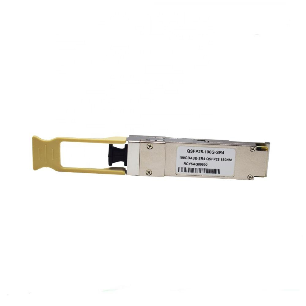 MTP MPO Connector 100G QSFP28 SR4 DOM Fiber Transceiver Module
