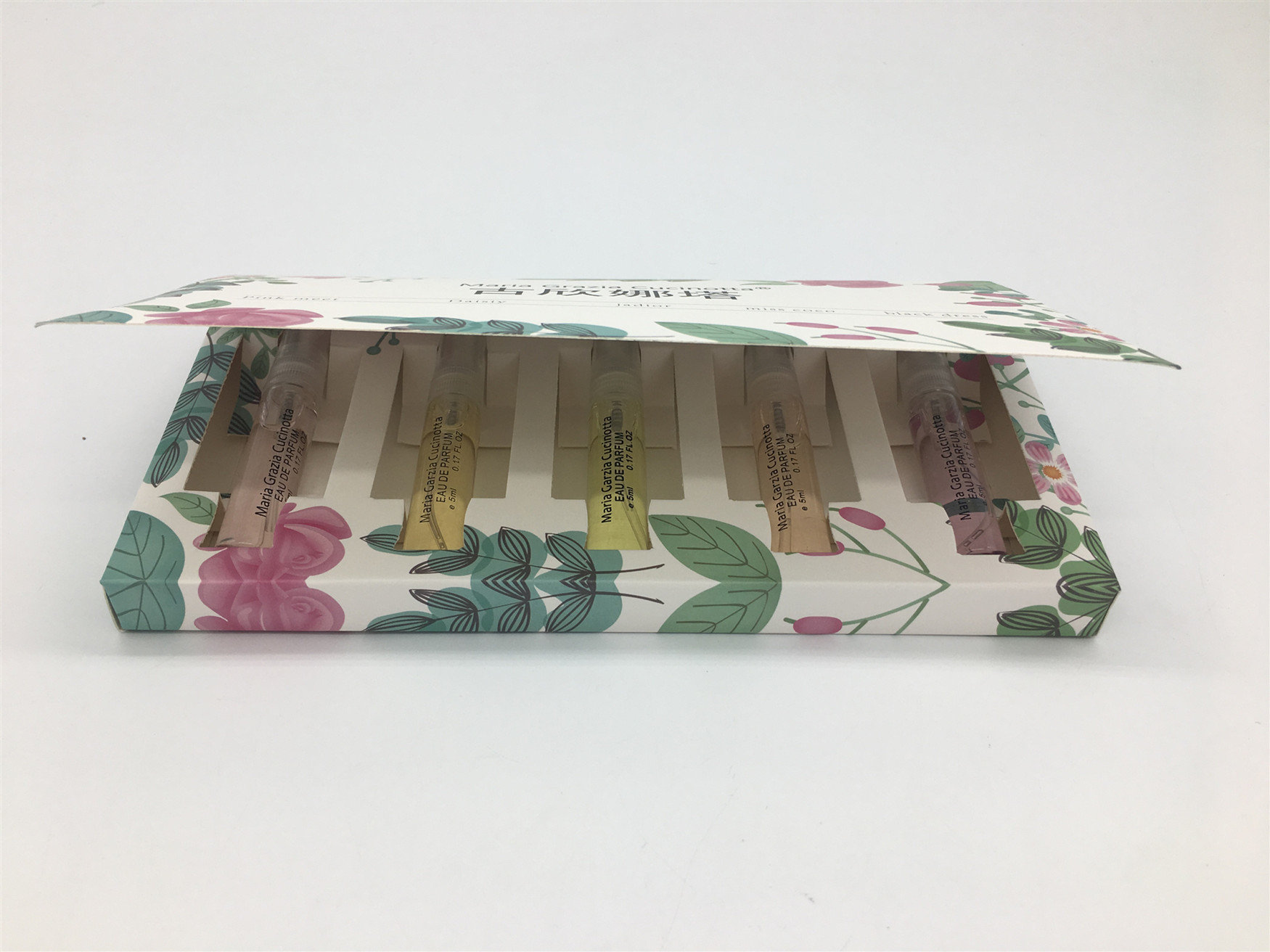 Folding Rectangle Perfume Packaging Boxes Colorful Cardboard For Cosmetics