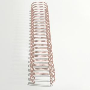 Golden Spiral Wire Double Ring Loop Binding Wire 5/8 Inch For Loose Leaf