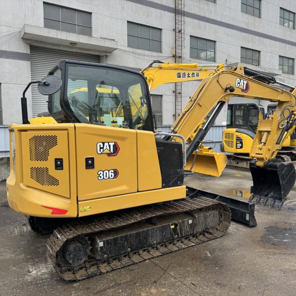 Used mini excavator cat306 cat306E2 cat307 crawler machine secondhand small