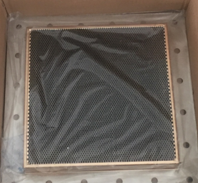 Stainless Steel Honeycomb Waveguide Air Vents With Frame And Hole For Mri Room