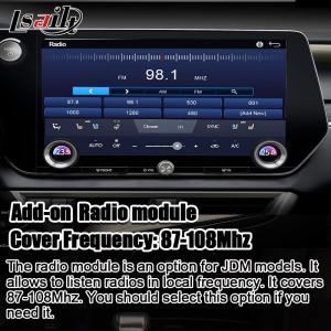 Android Multimedia Video Interface for RX350h RX500H 2023-2024 NX LX GX ES