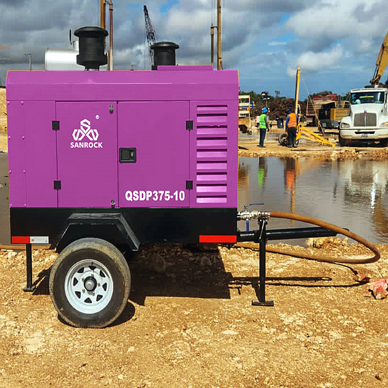 Mini Rotary Screw Air Compressor Machine Pressure 10bar Mining Portable Screw Air Compressor Price