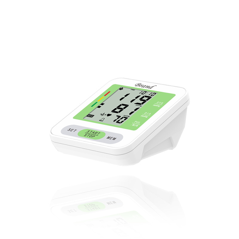 Home BP Meter Upper Arm Digital Blood Pressure Monitor 40 To 180times / Min