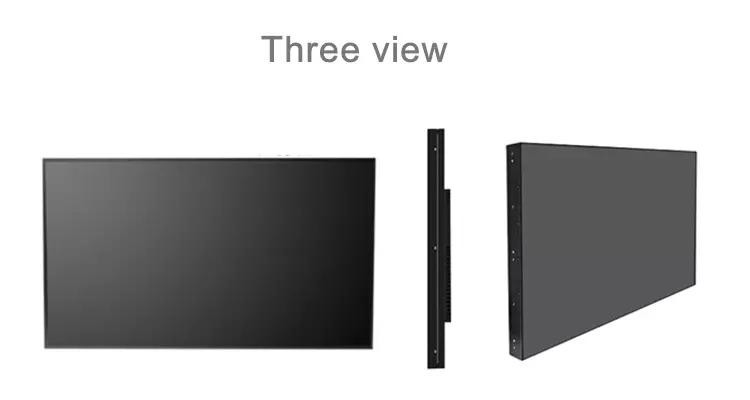 55 Inch Seamless Narrow Bezel Lcd Video Wall Advertising Display For Commercial Building