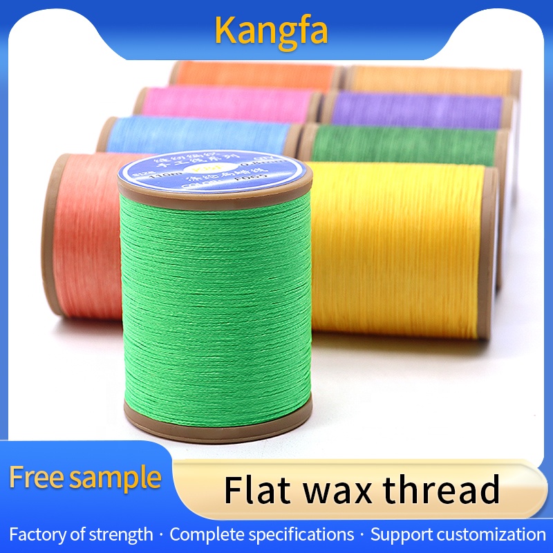 Plastic Cone 57g 150D/16 0.8MM Durable Wax-Coated DIY Sewing Thread for Leather Repair