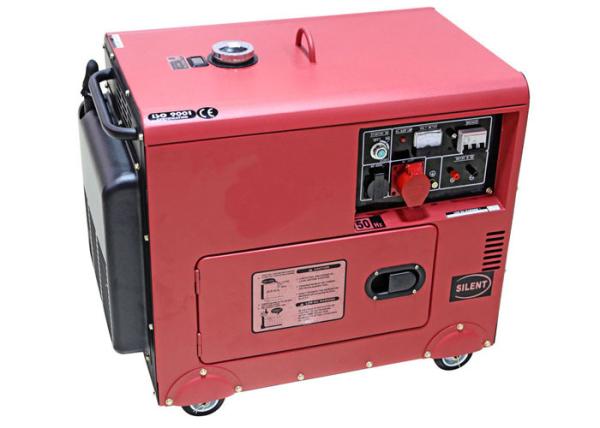 Diesel power 5000w 5kw Small portable electric generator silent type 186FAE