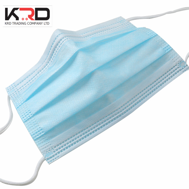 Disposable 3ply Face Mask With Earloop