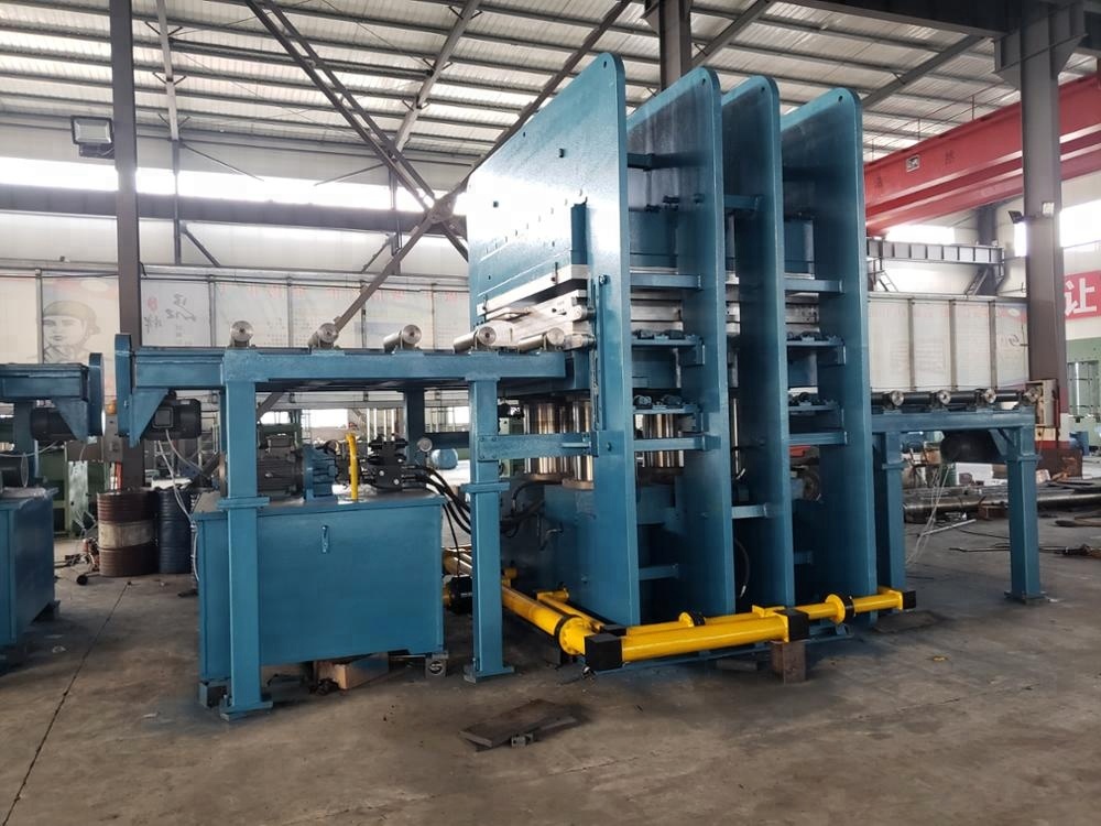 220V/380V Solid Tyre Vulcanizing Press for Heavy Duty Applications Weight KG 21000 KG