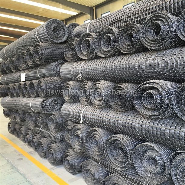 CE/ISO9001 Certified PP Biaxial Geogrid for Mining and Civil Engineering Construction