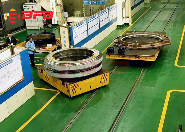 Battery Operated Car Mover Automatic Transfer Carriage No Rail Transportation Equipment