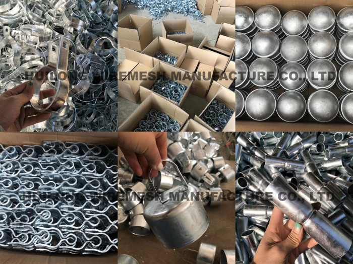 2.5mm 50mm Aperture Fully Galvanized Diamond Mesh Fencing Ready Stock