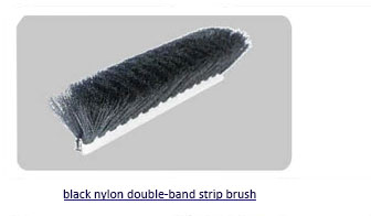 Industrial Door Brush Seal Aluminium/door strip brush