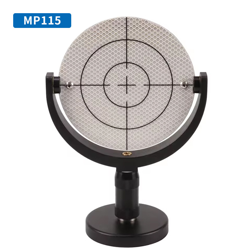 Total Station Target Reflector Reflector Plate Reflector Sticker 45 Degree Angle Reflector Prism Reflector Rotating Magnetic