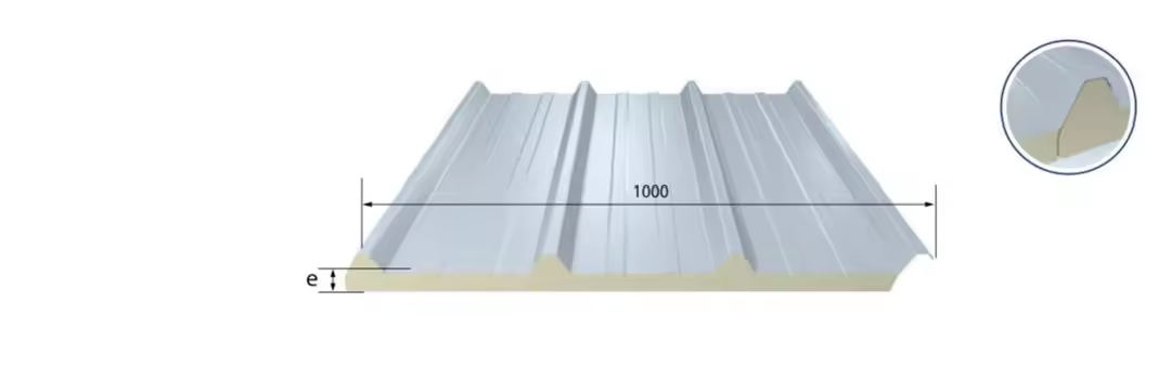 Modern Design Warehouse Insulation Sandwich Panel Pu Puf Polyurethane Foam PUR Panels