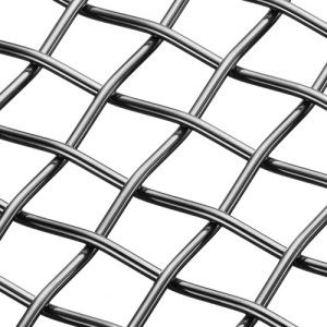 Square Hole Multifunctional 500 Mesh Metal Gauze Mesh Silver Protective