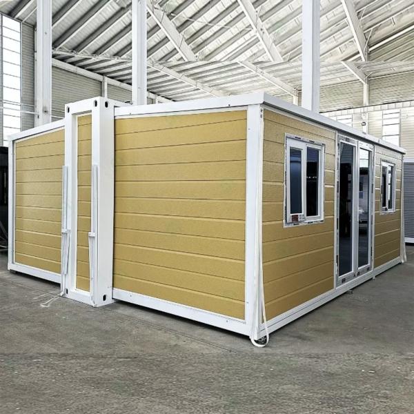 Quality Customizable Prefab Folding House 700mm Modular Design Fireproof for sale