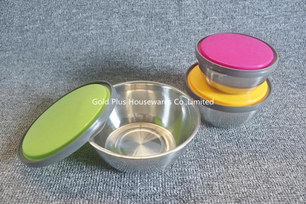 12cm,14cm,16cm Factory outlet cereal salad rice food grade metal bowl colorful