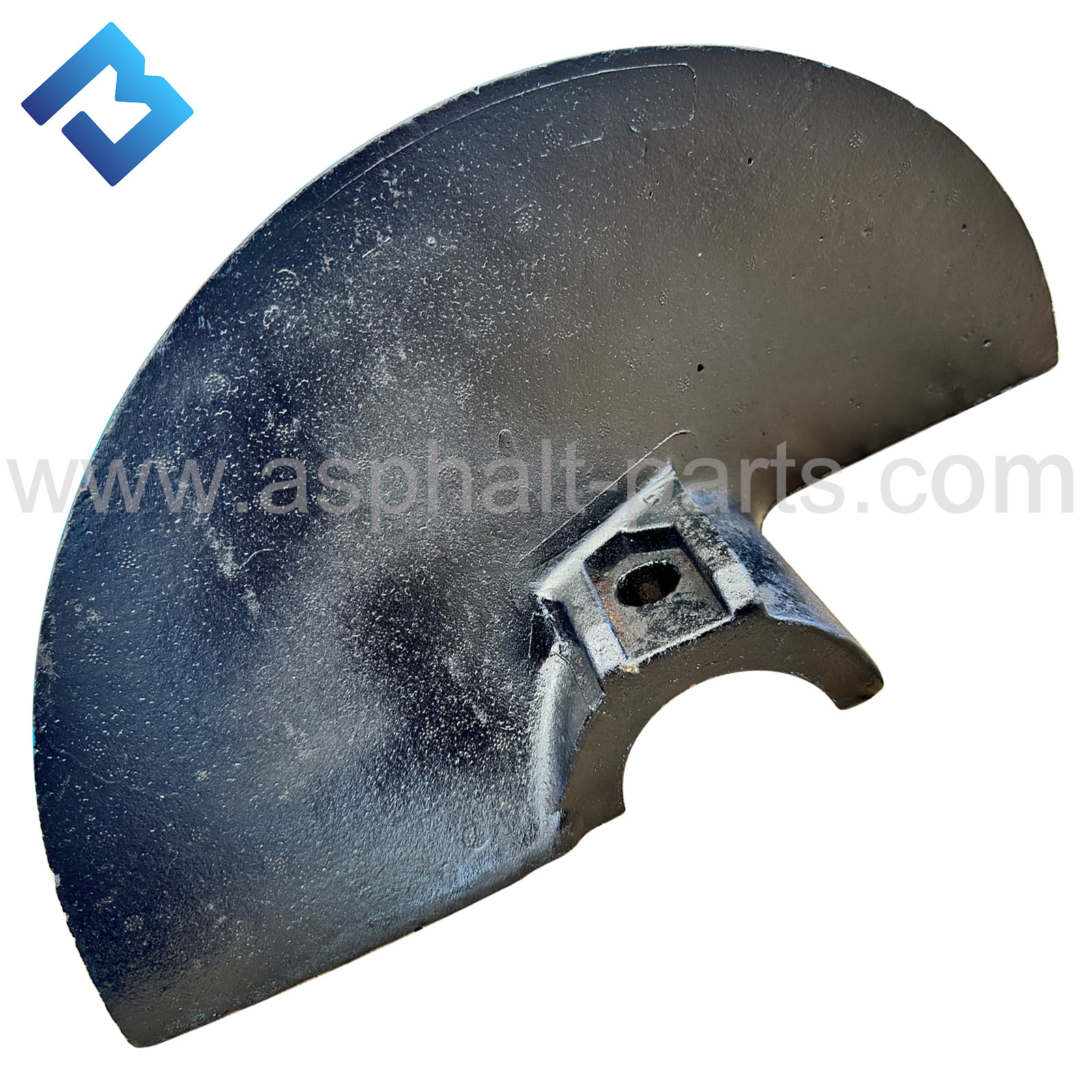 14669246 58831637 Main Engine Blade Single Offset Hole Right Universal Type For Asphalt Pavers