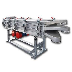 Liquid Materials Small Vibrating Screen , Linear Motion Vibrating Screener