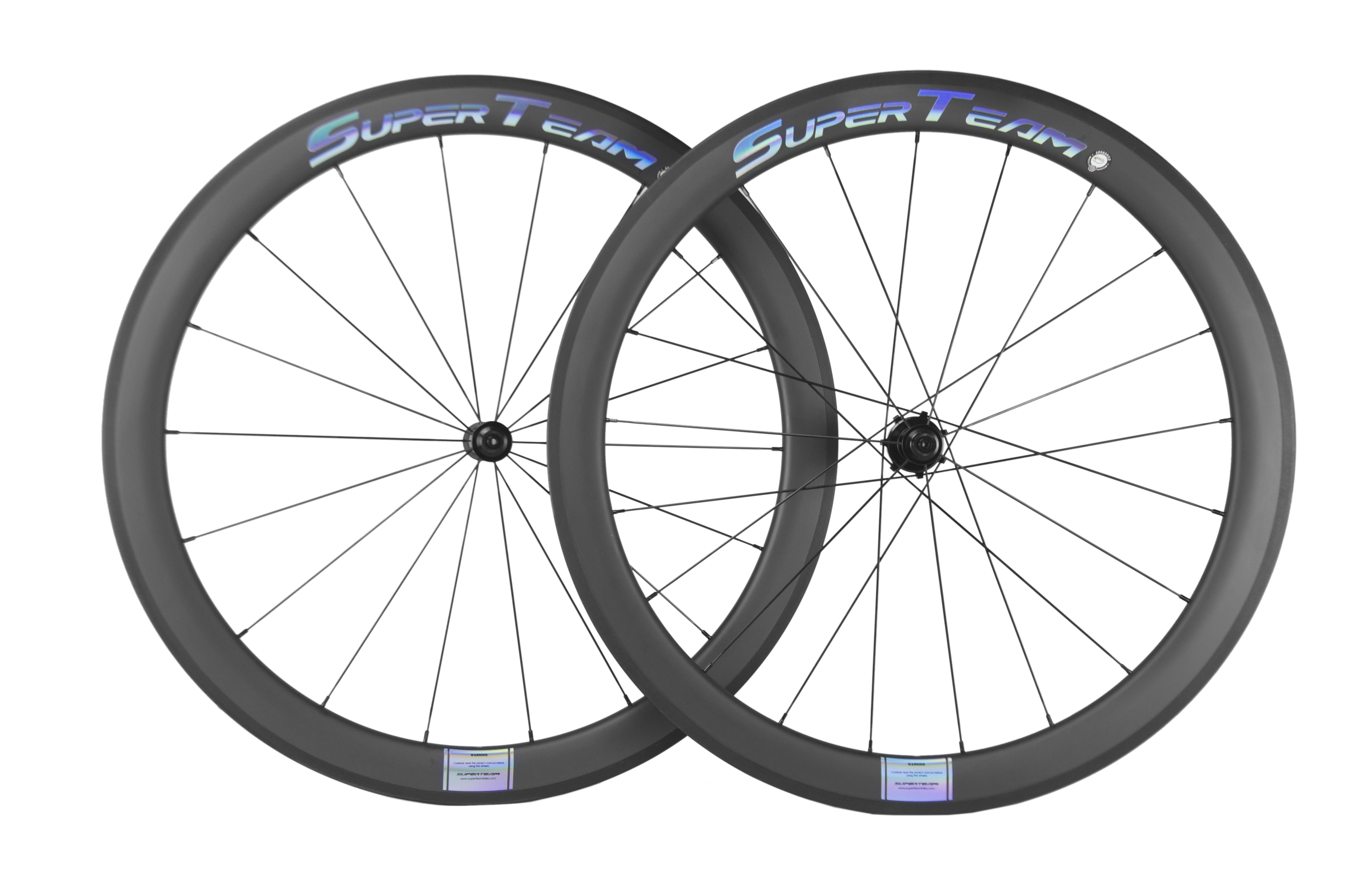 Superteam 700c Road Bike Wheelset 50MM Width 25MM Height for 150 197 Mountain Bicycle