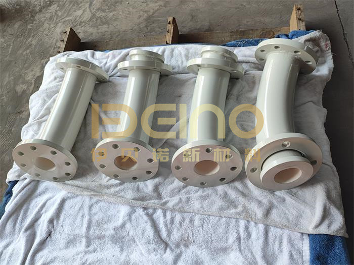 Customizable Wear Resistant Pipe Lining With Alumina Ceramics