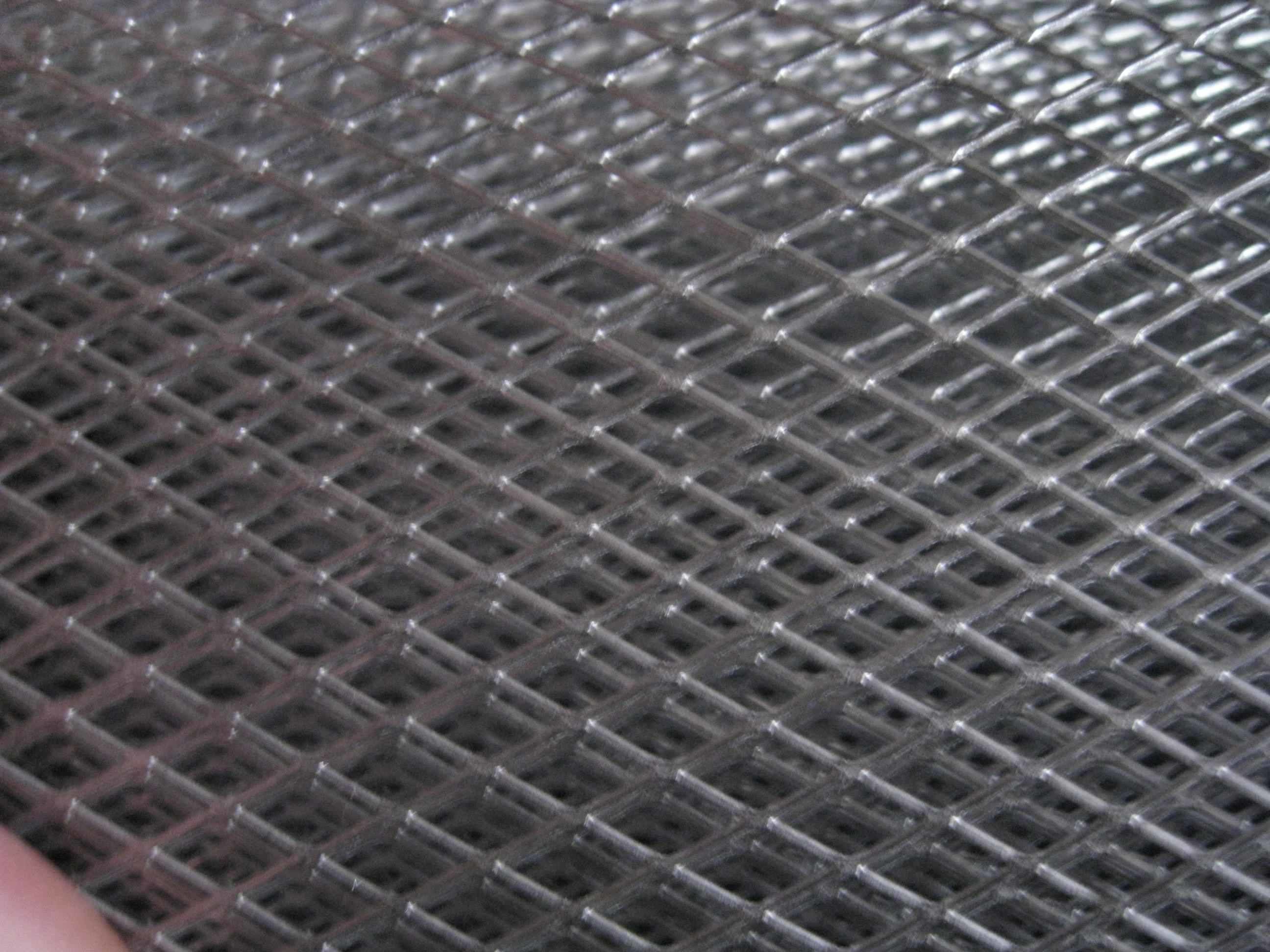 Electro Galvanized Expanding Wire Mesh Metal Sheet 1000mm Length 0.1mm Thickness