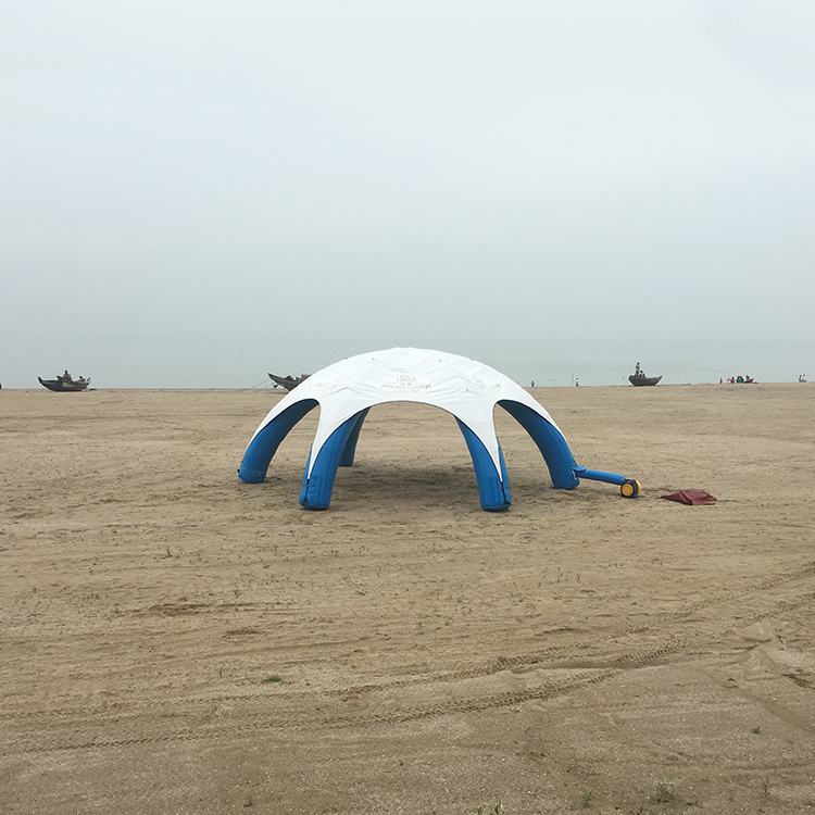 Manufacturer Wholesale Camp Event Exhibition Inflatable Spider Tent with Advertising Printing
