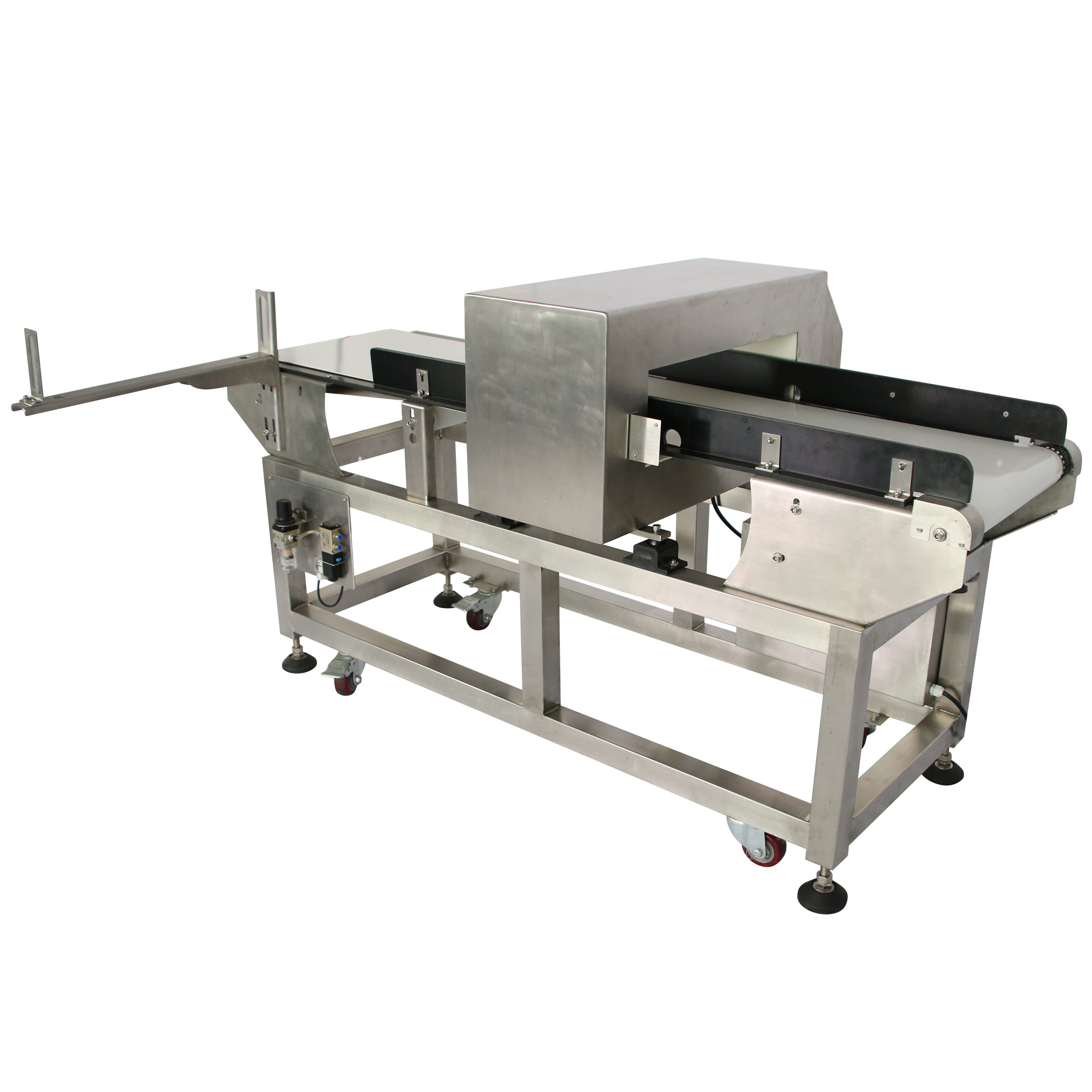 Self Frequency Adjustment Belt Conveyor Metal Detectors With Full Digital Touch Screen