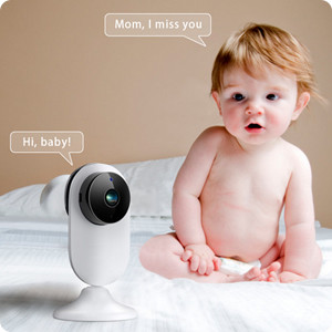 OEM ODM Wifi Mini Security Camera , Mini Outdoor Security Cameras With Night Vision
