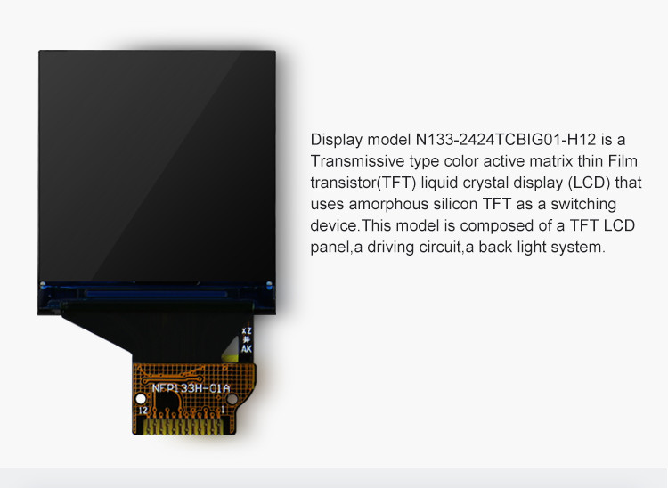 Polcd 1.33 Inch St7789 240*240 Ips Tft Display Screen 350 Nit Colors 262K