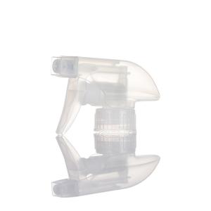 All Plastic 28mm Size Transparent Trigger Sprayer with Customized Request