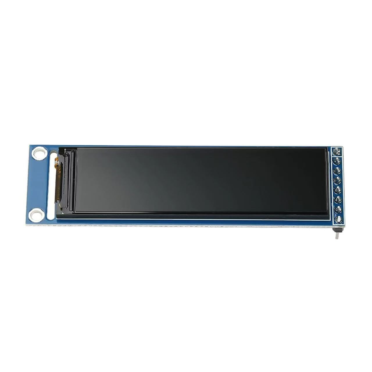 2.25 inch tft display module with PCB 76*284 dots 12:00 o"clock 4wire SPI interface 300nits