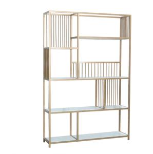  Eco Friendly Material Shop Display Showcase Single Side Shelf 4 Layer Stable Structure Manufactures